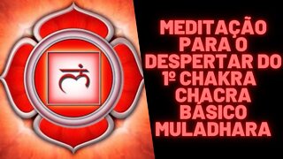 ⚛🧘‍♀️🧠Meditação Para o Despertar do 1º Chakra - Chacra Básico Muladhara.