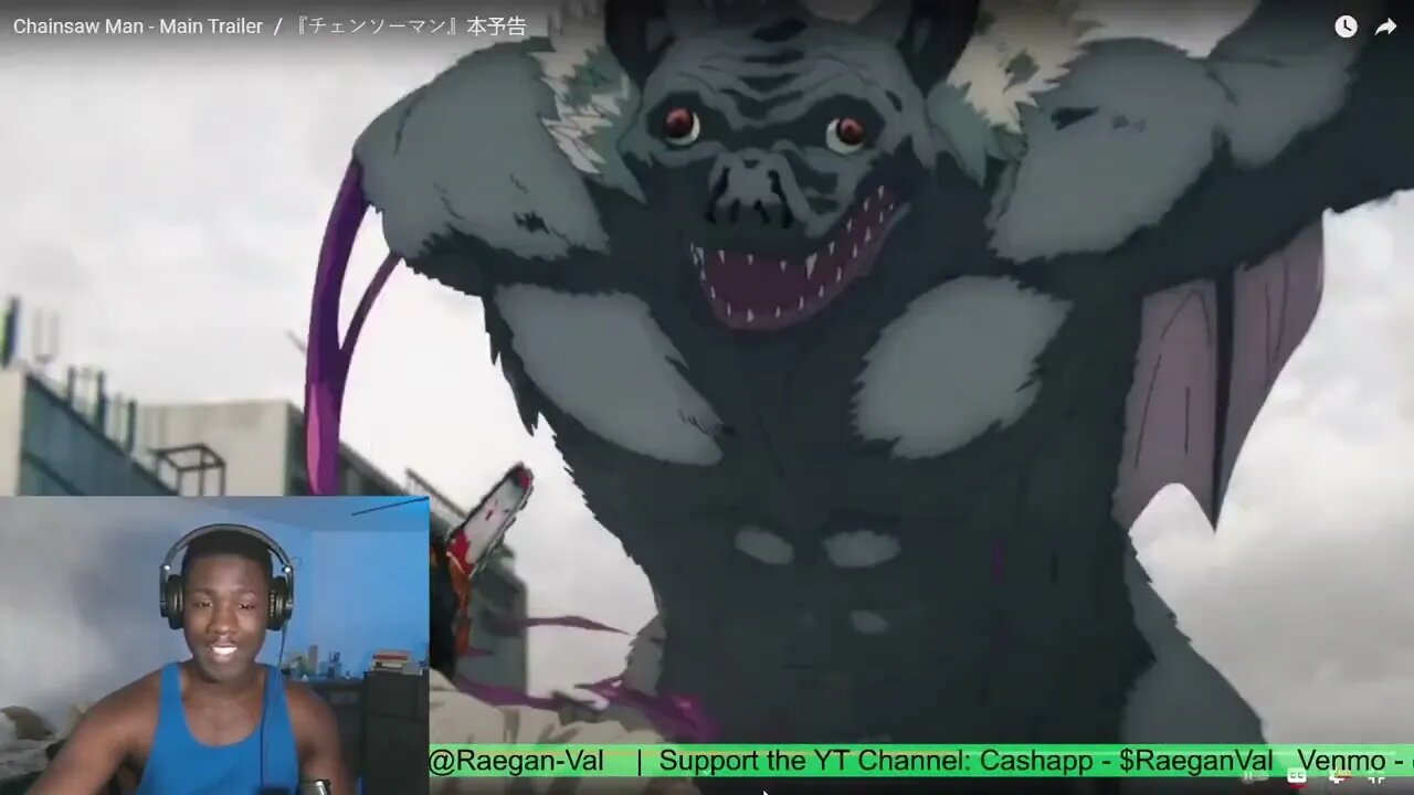 REACTION!!!Chainsaw Man - Main Trailer /『チェンソーマン』本予告