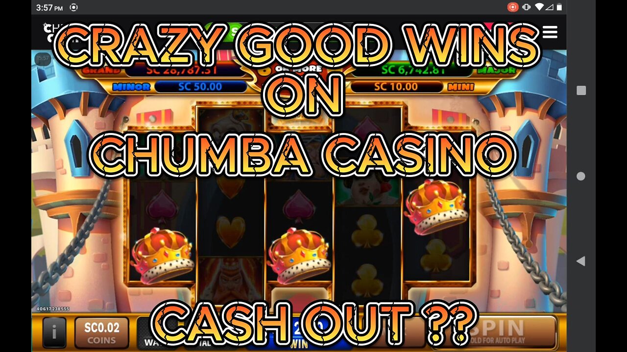 Crazy Good Wins On Chumba Casino With A Cash Out ????