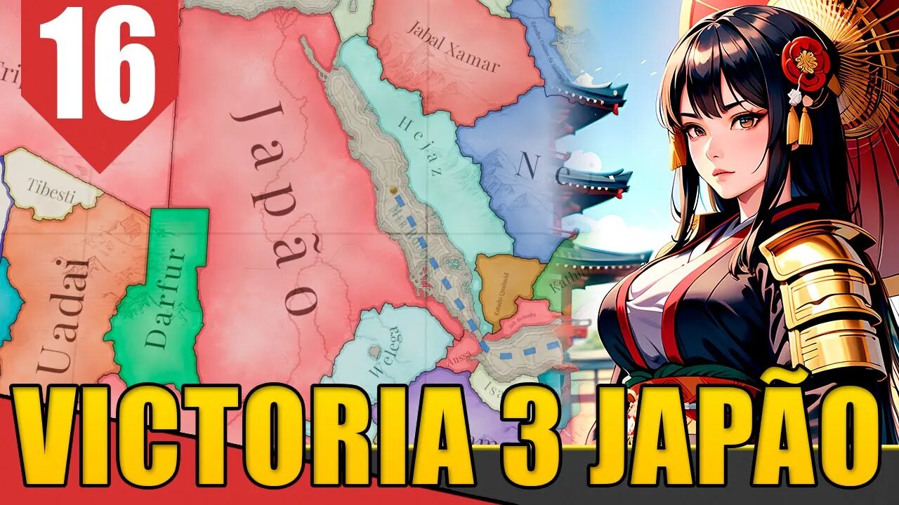 CENSURA e EGITO - Victoria 3 Shogunato Japonês #16 [Gameplay PT-BR]