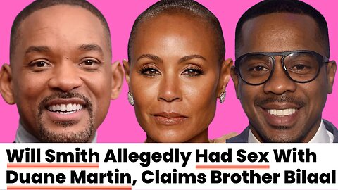 Will Smith Had S*x with Actor Duane Martin? Jada Pinkett Smith Knows 🌈