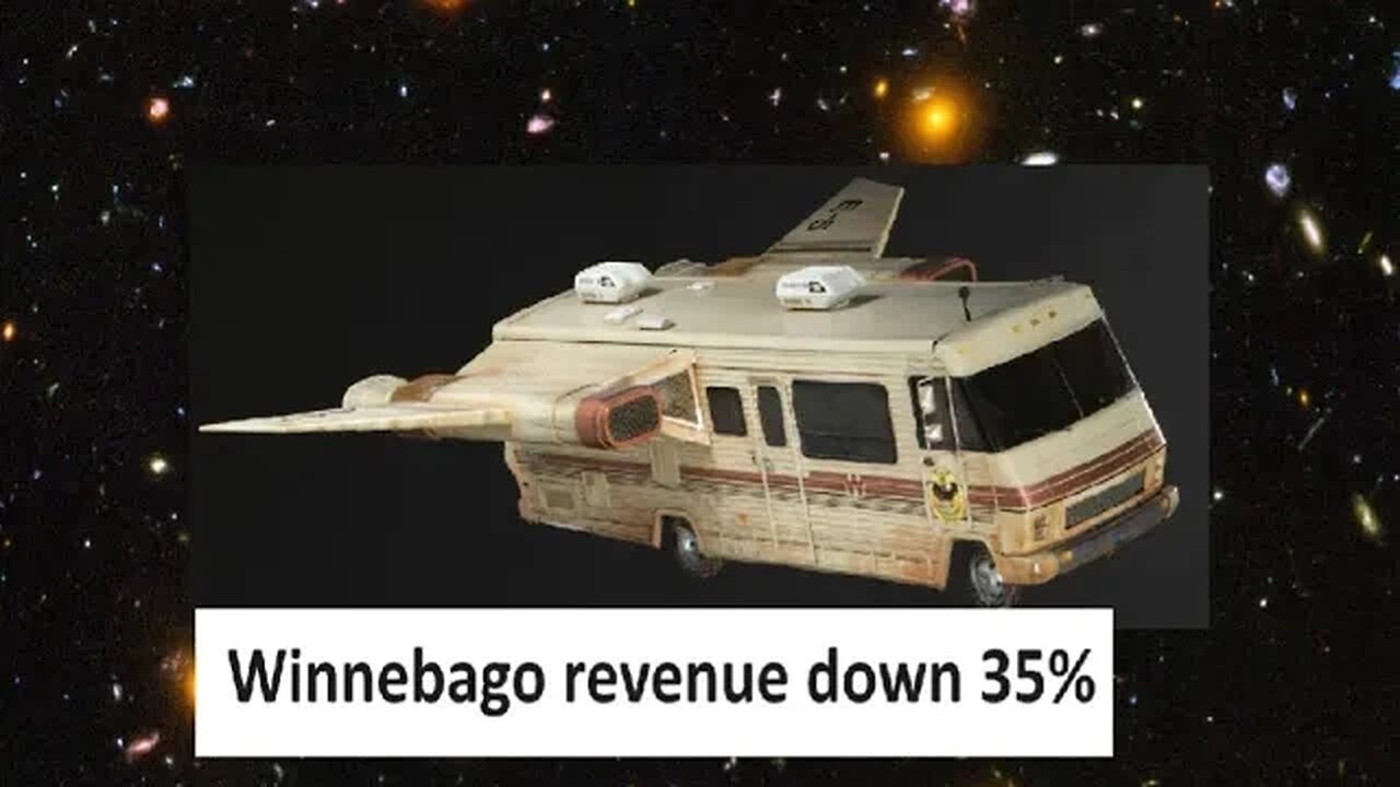 Winnebago revenue down 35% is it a sign of further decrease discretionary spending?