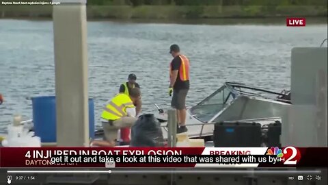 Four injured in boat explosion if Florida