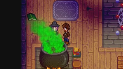 Stardew Valley - Meet The Wizard Cutscene