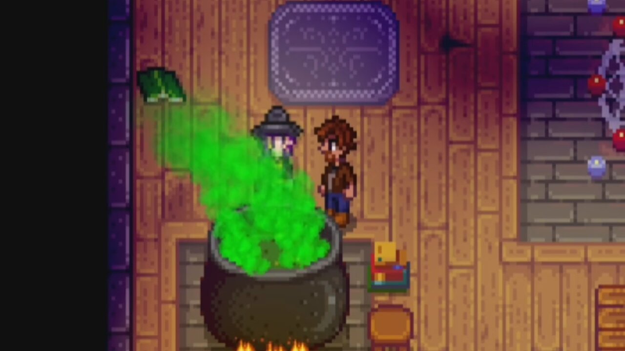Stardew Valley - Meet The Wizard Cutscene