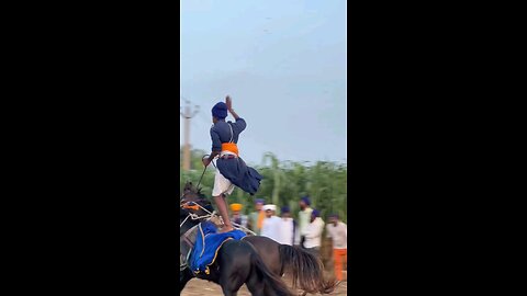 Nihang Singh on Horses + Sword Fighting