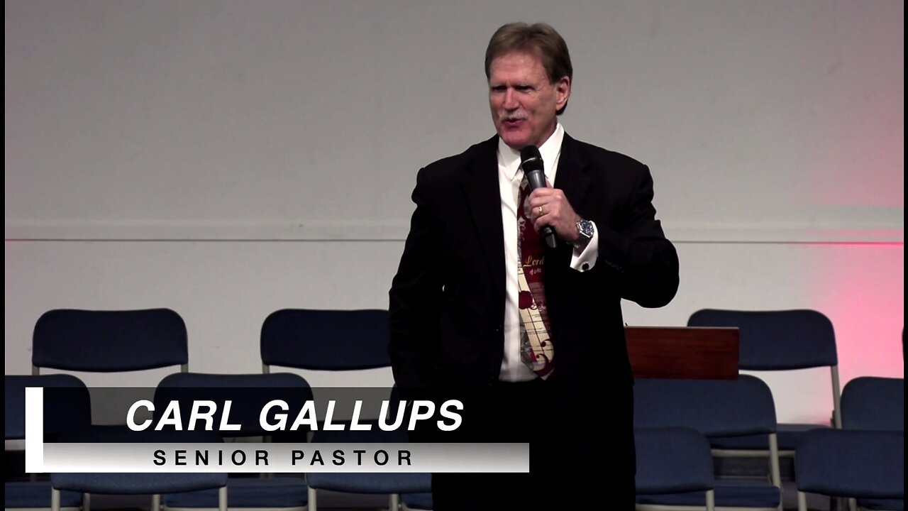 What We Don't Know ... GOD KNOWS! Pastor Carl Gallups Explains