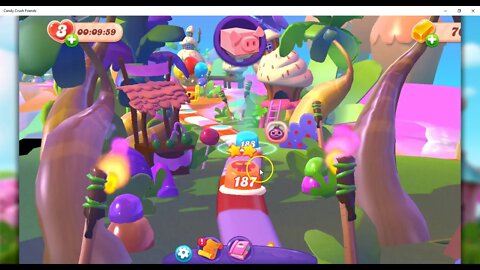 FRIENDS Level 188 Talkthrough, Candy Crush Friends Saga, 22 Moves 0 Boosters