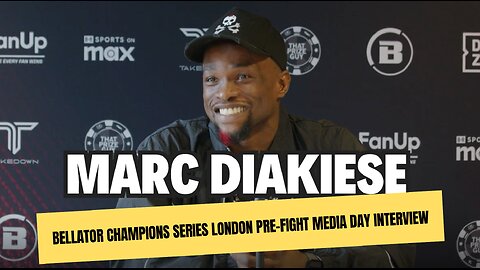 Bellator Champions Series London Pre Fight Media Day Interview With Marc Diakiese