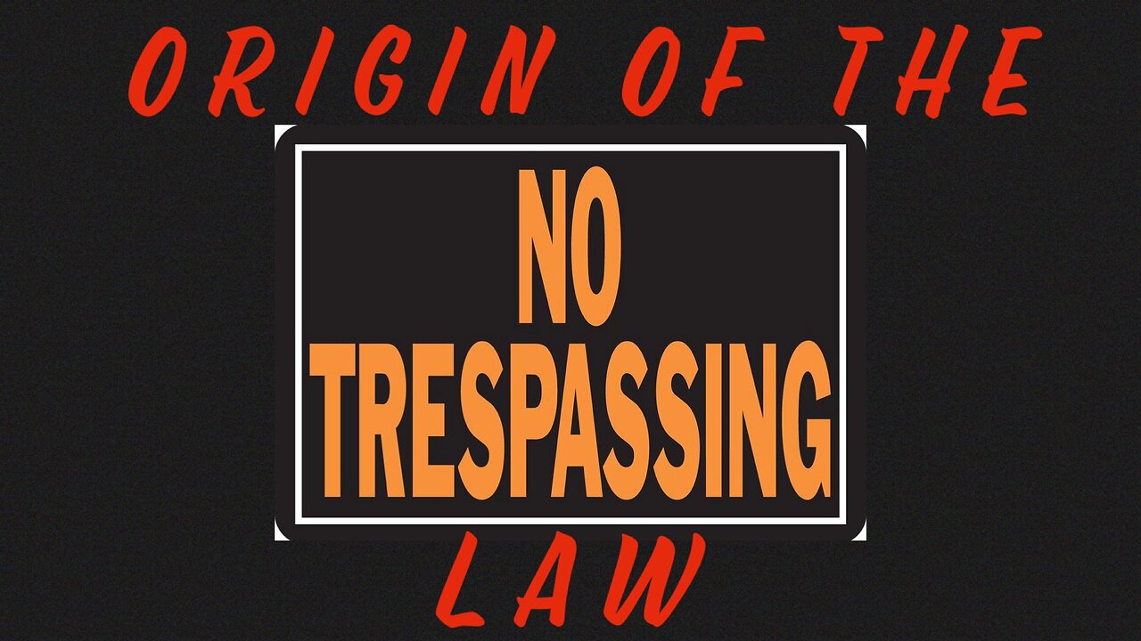⚖️Black Codes | The Origin Of The “No Trespassing” Law