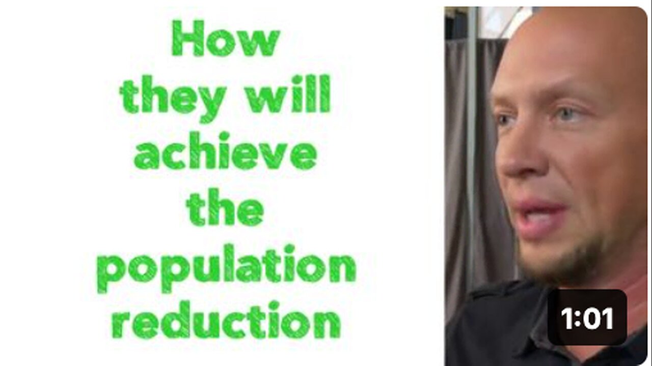 How they will achieve the population reduction.