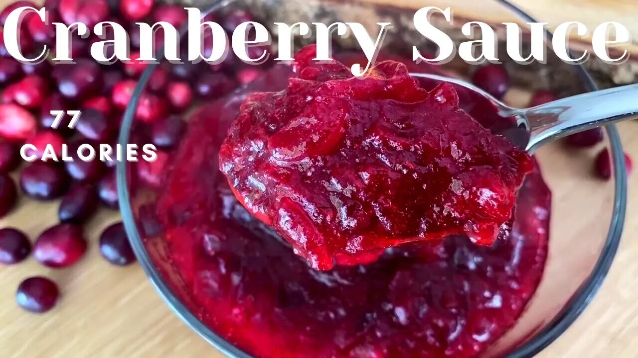 Thanksgiving Cranberry Sauce Recipe for Turkey #shorts