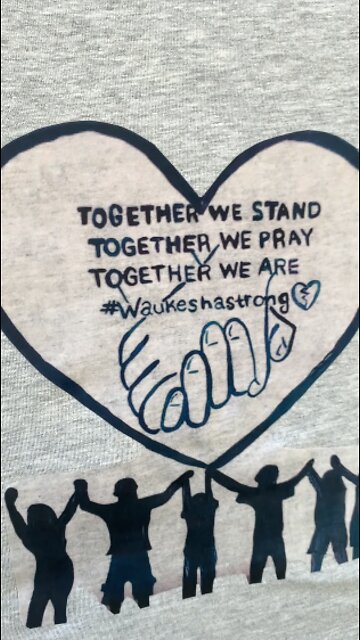 Waukesha woman losing movement in hands makes popular Waukesha Strong design