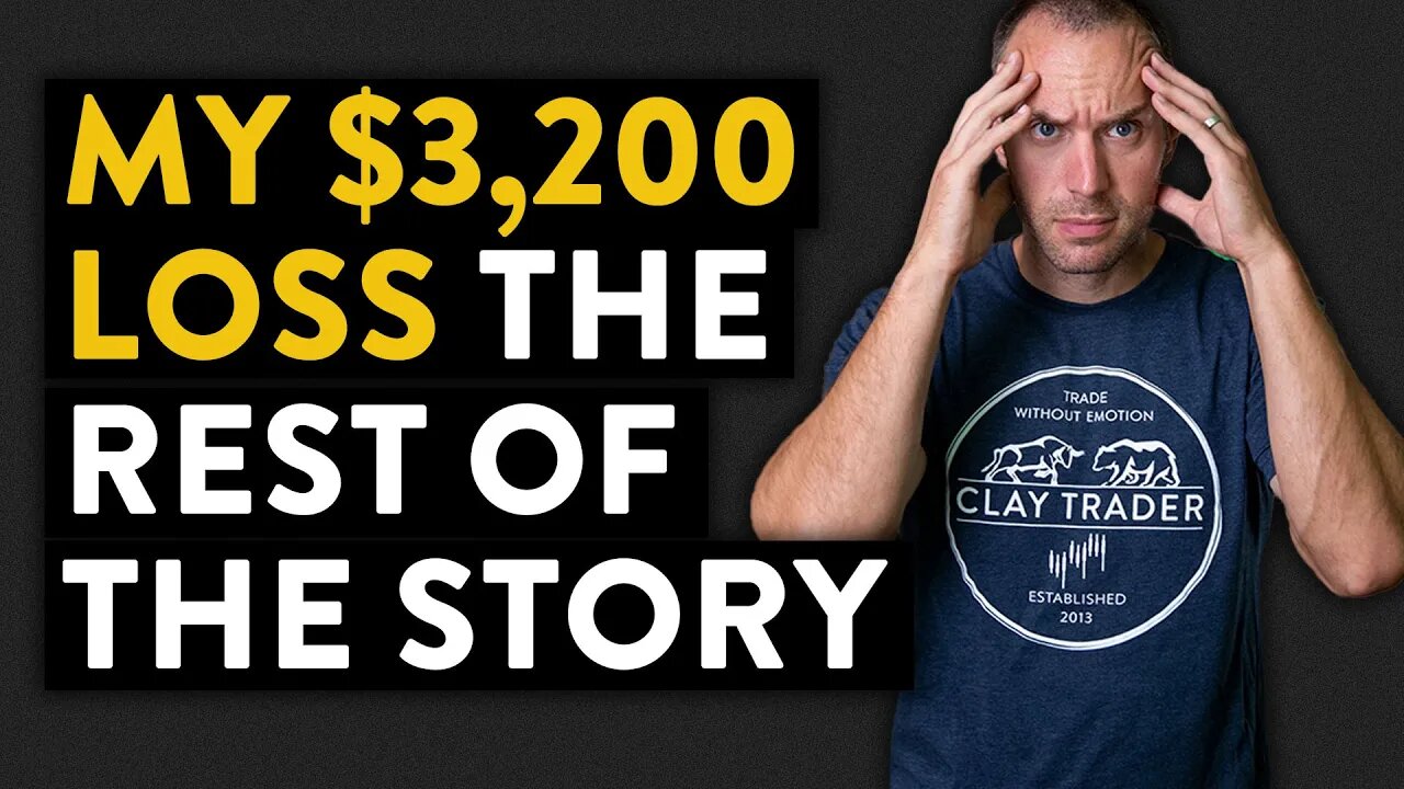 My $3,200 Loss - THE Rest of the Story