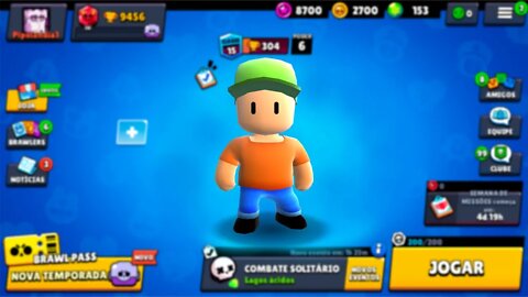 STUMBLE GUYS, mas é BRAWL STARS ?!