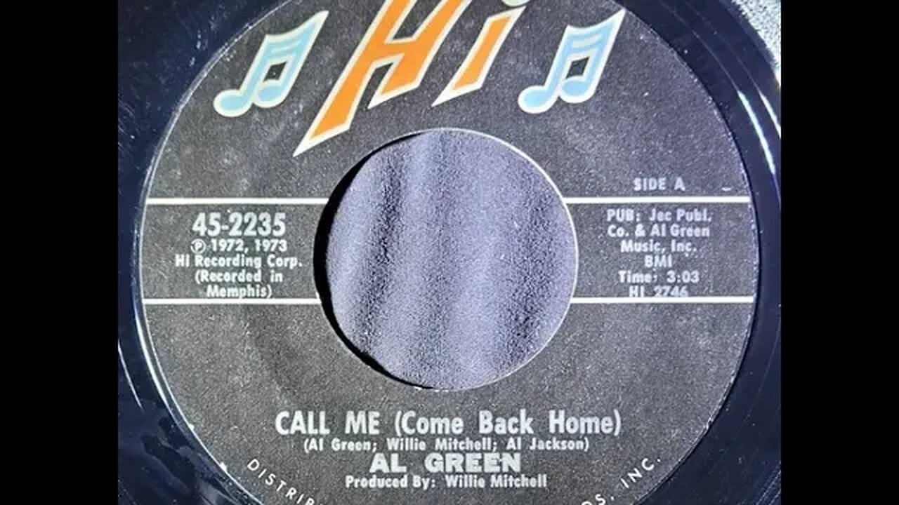 Al Green – Call Me (Come Back Home)