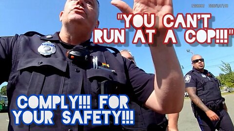 "OFF THE PROPERTY NOW!!!" UNLAWFUL ORDERS IGNORED. LT McCune GET'S EDUCATED.