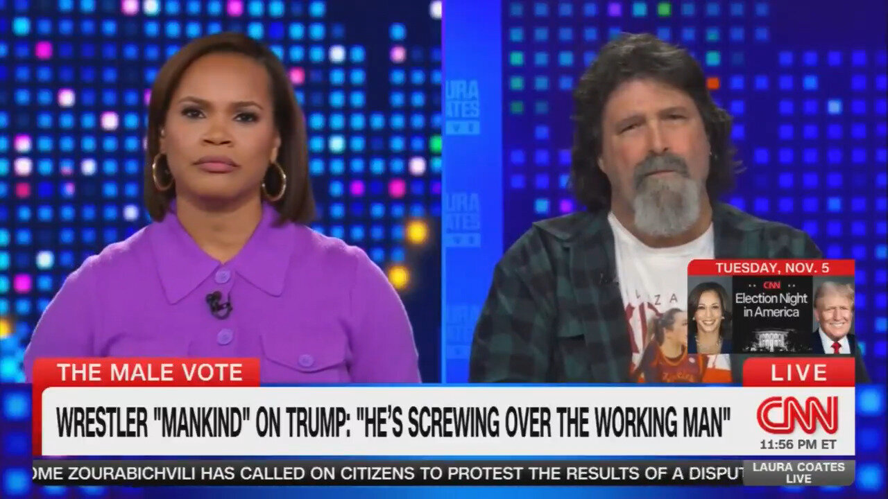 Legend Hulk Hogan Backs President Trump So Democrats Counter With 'Mankind Mick Foley' On CNN