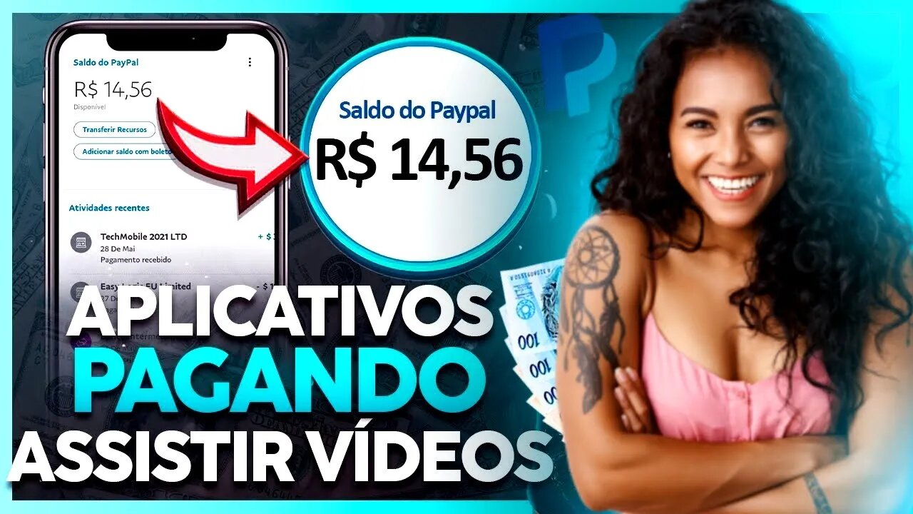 Como Ganhar Dinheiro Assistindo Vídeos E Sacar No Pix | Aplicativos Pagando Para Assistir Vídeos