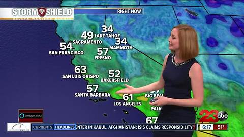 A few more days of warm and hazy weather