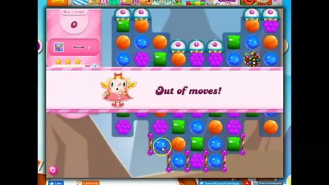Candy Crush Level 6103 Talkthrough, 25 Moves 0 Boosters