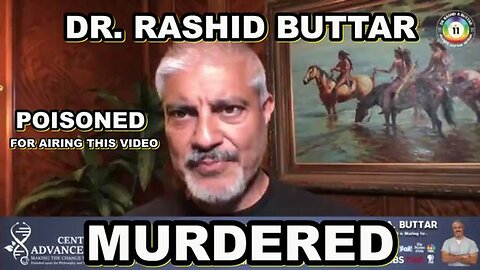 DR. RASHID BUTTAR murdered for AIRING This VIDEO - Share to EVERYONE