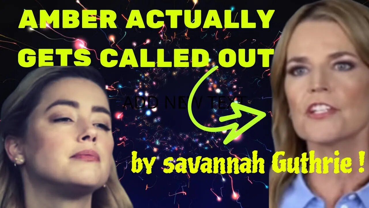 OMG #amberheard Actually CALLED OUT by Savannah