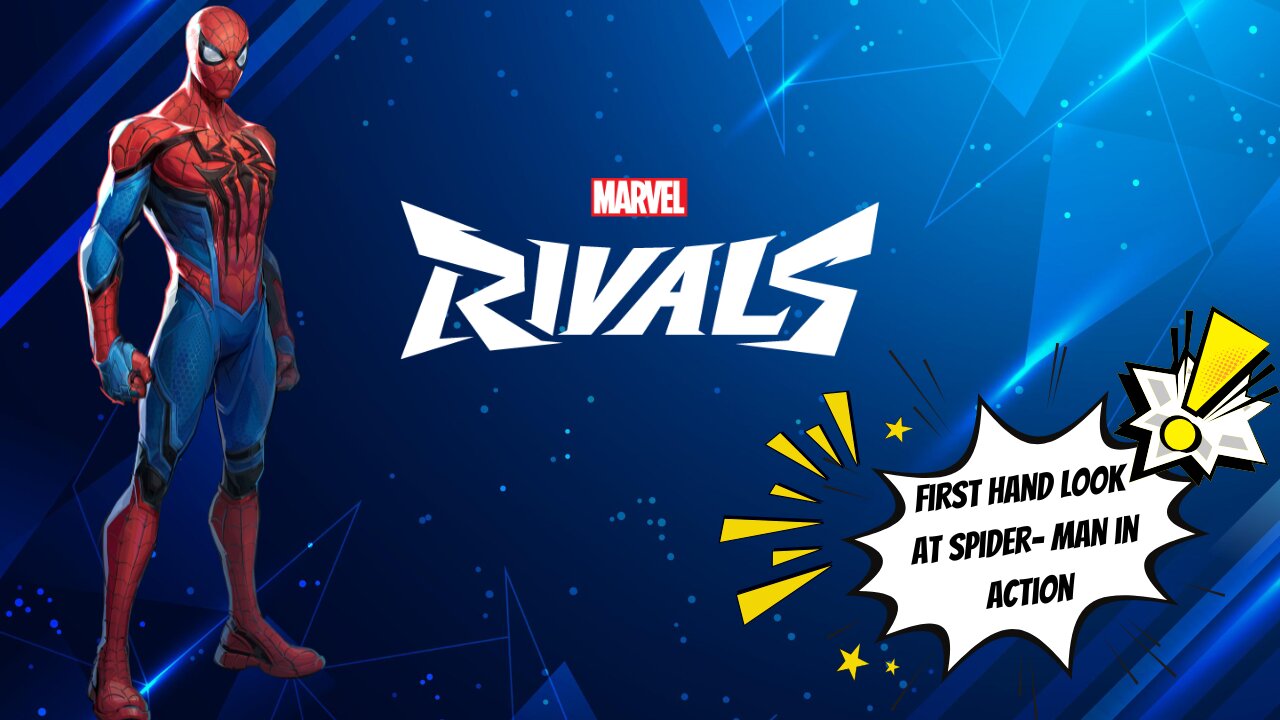 First Look at Spider-Man’s EPIC Moves in Marvel Rivals! 🕸️✨ Play FREE Dec 6! | © 2024 MARVEL