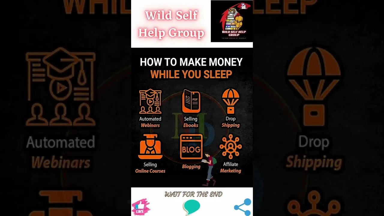 🔥How to make money while you sleep🔥#shorts🔥#wildselfhelpgroup🔥6 August 2022🔥