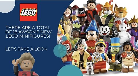 LEGO DISNEY COLLECTIBLE MINIFIGURES SERIES 3!