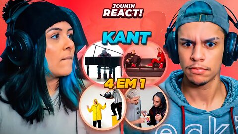 4 EM 1 - KANT | Dança ft. Guimê, Purgatório, Droga na Chuva de Capa & Vida Digna | [React em Casal]🔥