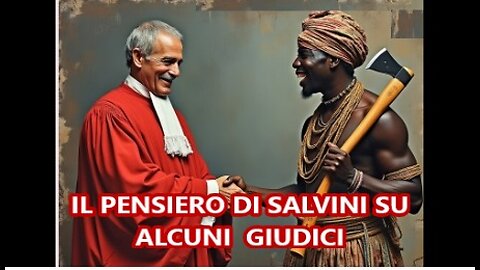 IL PENSIERO DI SALVINI SU ALCUNI GIUDICI.