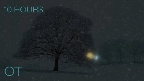 Blizzard in the Lake District | Howling Wind & Blowing Snow | Relax | Study | Sleep | 10 HOURS