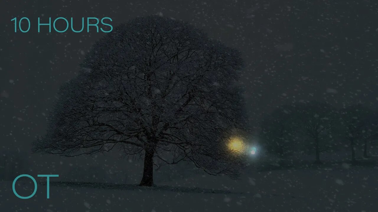 Blizzard in the Lake District | Howling Wind & Blowing Snow | Relax | Study | Sleep | 10 HOURS