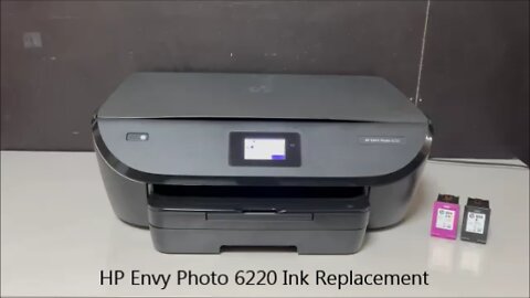 HP Envy Photo 6220 Ink Cartridge Replacement