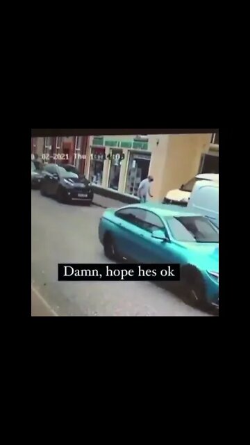 Hope He's Ok #shorts #dashcams #insurancefraud
