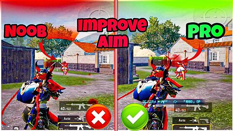 IMPROVE AIM FOR MORE HEADSHOTS IN CLOSE RANGE🔥BEST PUBG (TIPS & TRICKS) PUBGM