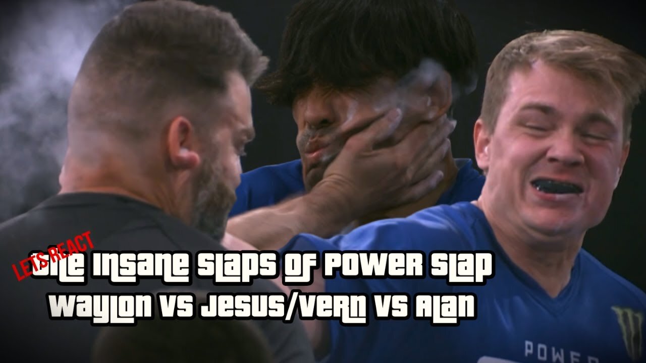 *Two Ko's For The Price Of One* Waylon Vs Jesus AND Vern vs Alan - PowerSlap 2 #reaction