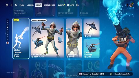 New emotes and skin...