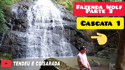 Camping Fazenda Wolf - Parte 3 -Trilha até a Cascata 1 - Rolante/RS #camping #ferias #viajar