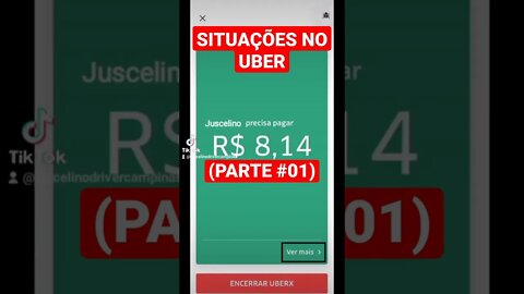 SITUAÇÕES NO UBER (PARTE #01)