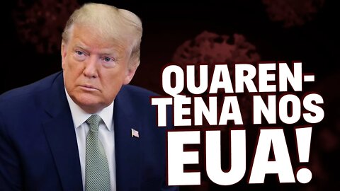 Donald Trump anuncia quarentena horizontal de 1 mês