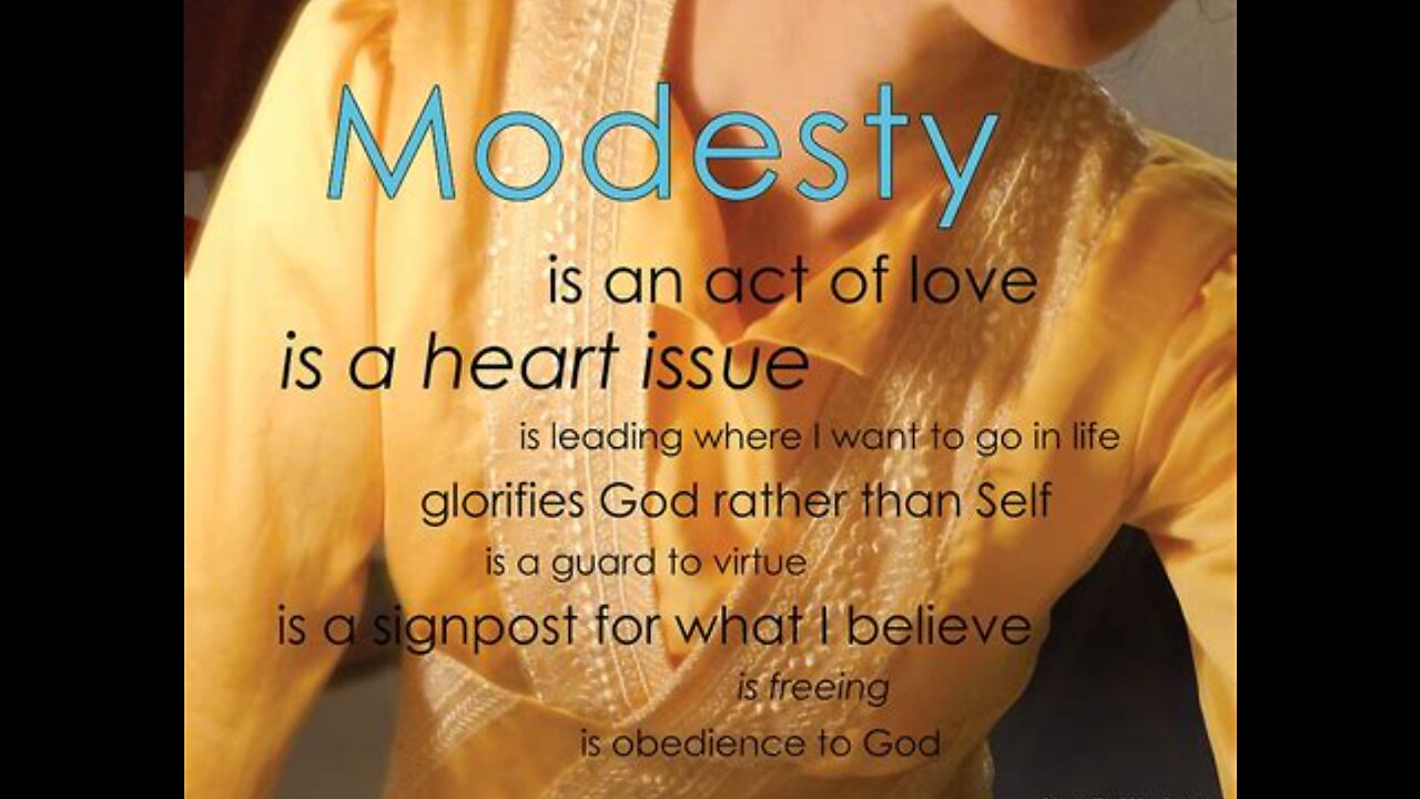 Modesty and prostitution