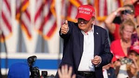 Trump returns to campaign trail uncertain who he's running against