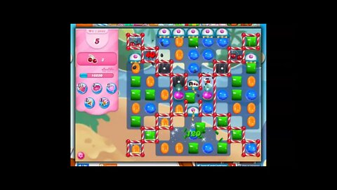 Candy Crush Level 3886 Talkthrough, 10 Moves 0 Boosters