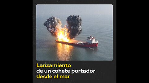 China lanza un nuevo cohete portador comercial desde el mar