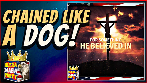 Steve Bannon: It was his lived CHRISTIANITY that brought him to be chained like a dog in that room!