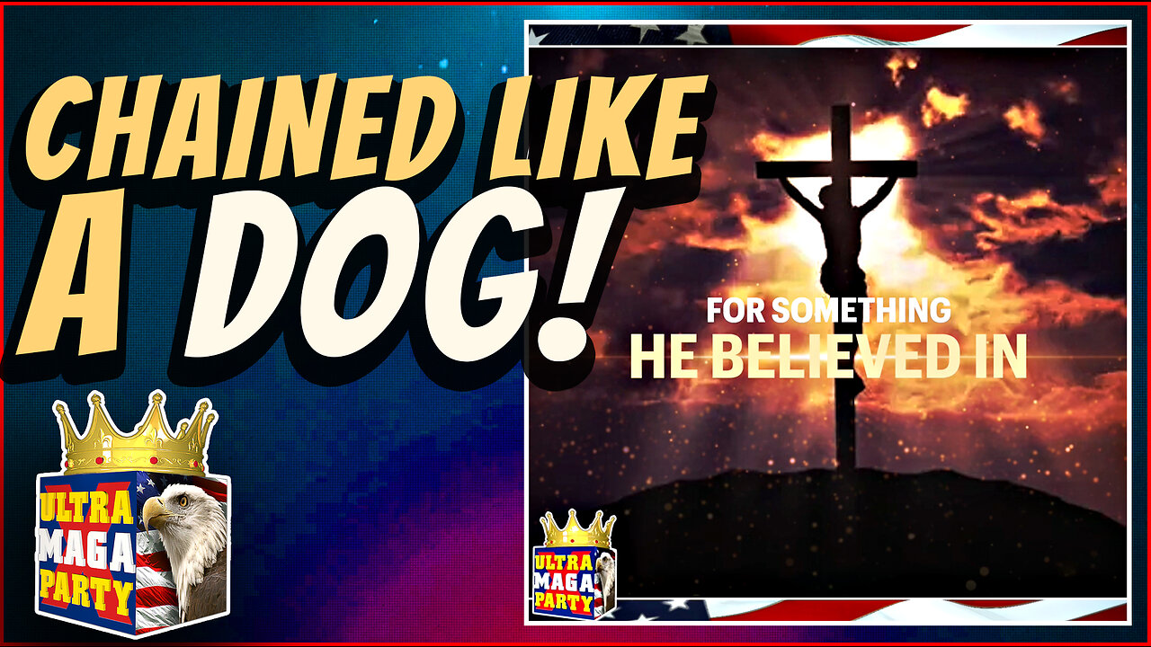 Steve Bannon: It was his lived CHRISTIANITY that brought him to be chained like a dog in that room!