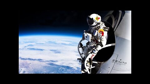 Jumping From Space! - Red Bull Space Dive - BBC