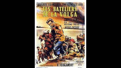 PRISONERS OF THE VOLGA (1959)--in German with Russian voiceovers and English subtitles